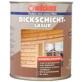 Wilckens Holzlasur Dickschichtlasur braun 0,75 l
