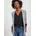 Longstrickjacke grau M