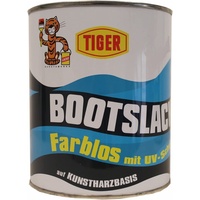 Tiger Bootslack Yachtlack Farblos UV-Schutz Glänzend 500 ml