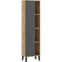 INOSIGN Stauraumschrank »Oslo, Badschrank mit Knopfgriff, Hochschrank im skandinavischen