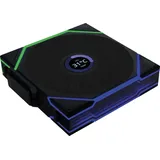 Lian Li 12RTLLCD1W1B, Lüfter, 12 cm, Weiß