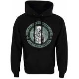 Star Wars Hoodie Mandalorian Wear Beskar Hoodie Baby Yoda Din Djarin schwarz S