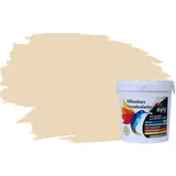 RyFo Colors Silikonharz Fassadenfarbe Lotuseffekt Trend Cottonbeige 1l - bunte Fassadenfarbe, weitere Gelb Farbtöne und Größen erhältlich, Deckkraft Klasse 1