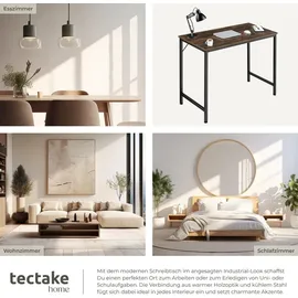 Tectake Schreibtisch Jenkins Rostfarben