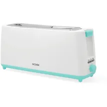 DCOOK Gallery Toaster mit langem Schlitz, 800 W, Weiß