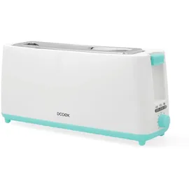 DCOOK Gallery Toaster mit langem Schlitz, 800 W, Weiß