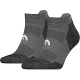 Head Hiking All Climates Sneakersocken 2 Paar Grau 35-38