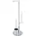 Wenko WC-Bürstengarnitur Polvano Silber/Schwarz (25382100)