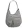 forty Shopper Leder Grau
