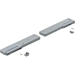 Türdämpfer FORTE, grau, B:28,8cm H:1,5cm T:10,5cm, Kunststoff, Türdämpfer, Türstopper Set, Dämpfung, robustes Material, einfache Montage