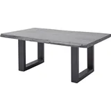 MCA Furniture Cartagena Akazie / grau U-Gestell 110 x 45 x 70 cm