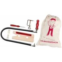 Pebaro - Laubsägeset: Holzbrettchen + Laubsägesack