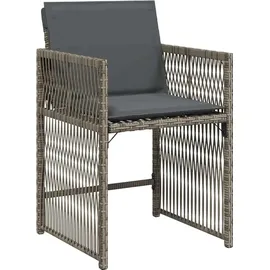 vidaXL Gartenmöbel-Set 5-tlg. Grau