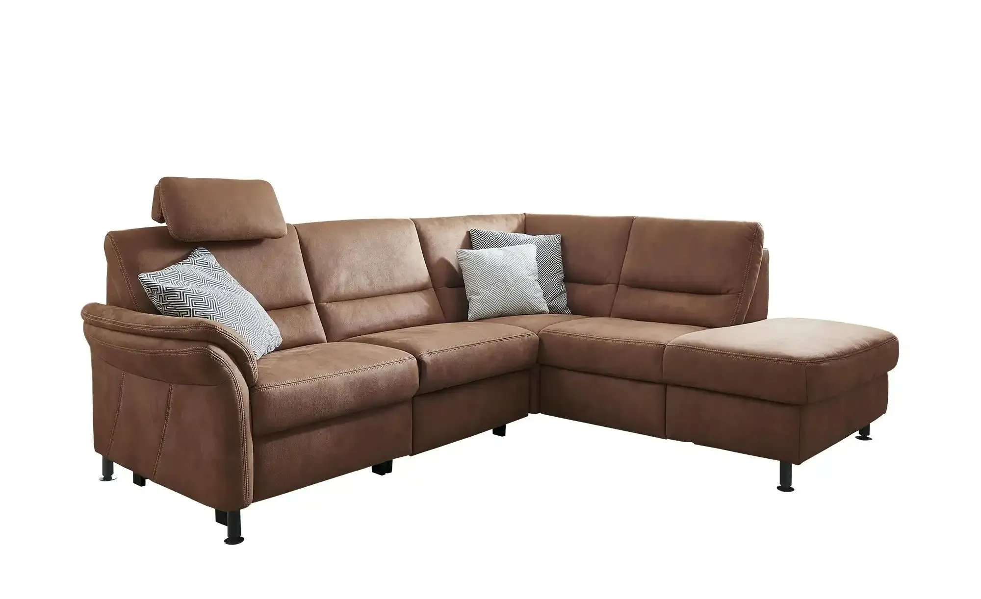 Kollektion Kraft Ecksofa  Darina ¦ braun ¦ Maße (cm): B: 248 H: 92 T: 235.0