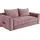 Jockenhöfer Schlafsofa Polyester 2-Sitzer Rosa