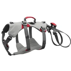 Ruffwear Doubleback Harness Hundegeschirr (Größe S (56-69cm), grau)