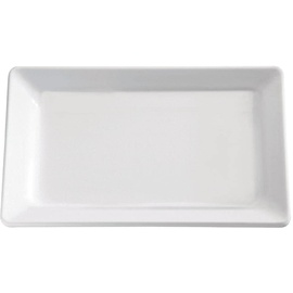 APS 83480 GN 1/2 Tablett Pure, 32,5 x 26,5 cm, Höhe 3 cm, Melamin, weiß