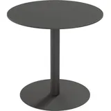 Paperflow meet powered by PAPERFLOW Gartentisch CROSS schwarz rund 80,0 x 80,0 x 75,0 cm