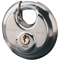 Master Lock Disc Schloss Edelstahl 40EURD