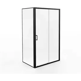 Aurlane City Eckdusche 120 x 80 cm schwarz FAC840