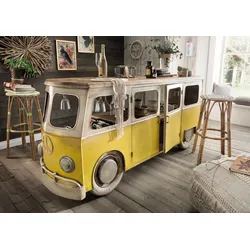 Faktorei Unikat-Fahrzeug-Bar Ladentheke BUS, 220 x 96 x 58 cm