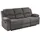luma-home schönes für dein zuhause luma-home 3-Sitzer-Relaxsofa, Anthrazit, Textil, Füllung: Polyurethan (Pur), einzeln stellbar,Rechteckig, 204x97x87 cm, Wohnzimmer, Sofas & Couches, Sofas, 3-Sitzer Sofas