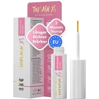 TOPLASH Wimpernserum ohne Hormone – hochdosiertes Wimpern- & Augenbrauenserum für längere, dichtere & vollere Wimpern – hormonfrei, vegan & hautverträglich – Wimpernwachstumsserum 2 ml