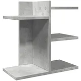 vidaXL Schreibtisch-Organizer Betongrau 42x21,5x42 cm Grau
