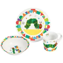 Geda Labels Geda Labels, Kindergeschirr Raupe Nimmersatt 3 tlg.