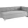 MAINTAL Polsterliege 100 x 200 cm Grau