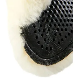 Acavallo Gel Pad mit Lammfell M Transparent/Weiß
