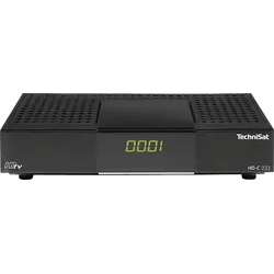 TECHNISAT HD-C 233 HDTV Kabelreceiver (HDTV, DVB-C, DVB-C2, Schwarz)