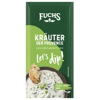 Fuchs Gewürze - Let's dip! Kräuter der Provence Gewürzzubereitung, Gewürz für Kräuterquarkdip, 7,5 g im Beutel