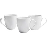 Flirt by R&B Jumbobecher Gusto 600 ml H 11,5cm Ø9,8cm, Tasse, Weiss