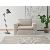 PLACES OF STYLE Loveseat »PIAGGE«, Hochwertiger Cord, trendiger Loveseat,