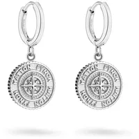FYNCH-HATTON Ohrstecker The Northstar Coin silber  onesize