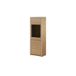 Woodford Vitrine  Salona ¦ holzfarben ¦ Maße (cm): B: 70 H: 192 T: 41.0