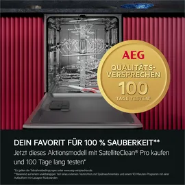 AEG 8000 GI8200A2TC Einbau-Geschirrspüler (vollintegrierbar, 596 mm)