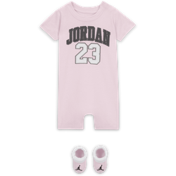 Jordan Set aus Romper und Schühchen für Babys - Pink, 6-12M