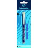 Schneider Patronenroller Easy, M, 1er Blisterkarte inkl. 2 Patronen (Sortiert)
