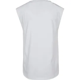 URBAN CLASSICS Open Edge Sleeveless Tee weiß XXL