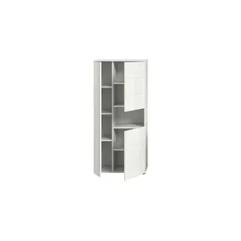 MID.YOU Midischrank Vira 60 x 133 cm Weiß