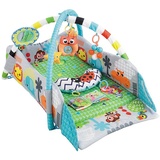 Moni Spielcenter 2 in 1 Oase JL628-1B Krabbeldecke, Spielbogen Spielzeuge Kissen