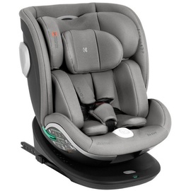 KIKKABOO Kindersitz i-Drive i-Size (40-150cm) Isofix Top Tether, Kopfstütze, SPS hellgrau