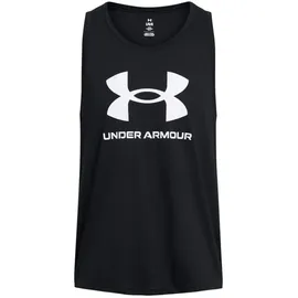 Under Armour Sportstyle Tanktop Herren 001 black/white M