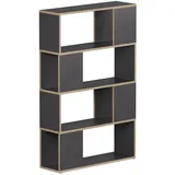 Vicco Raumteiler Eneos 80 x 124,5 x 24 cm Braun