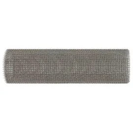 vidaXL Mesh Bildschirm 40 x 200 cm Silber/Edelstahl