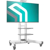ONKRON TS1552-W TV-Rack 40-70 Zoll 60,5 kg Weiß Kunststoff/Metall/Stahl