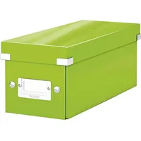 Leitz Ablagebox Click & Store Wow CD Graukarton grün