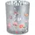 Formano Windlicht Motiv Sommerzeit 8cm Glas Mehrfarbig